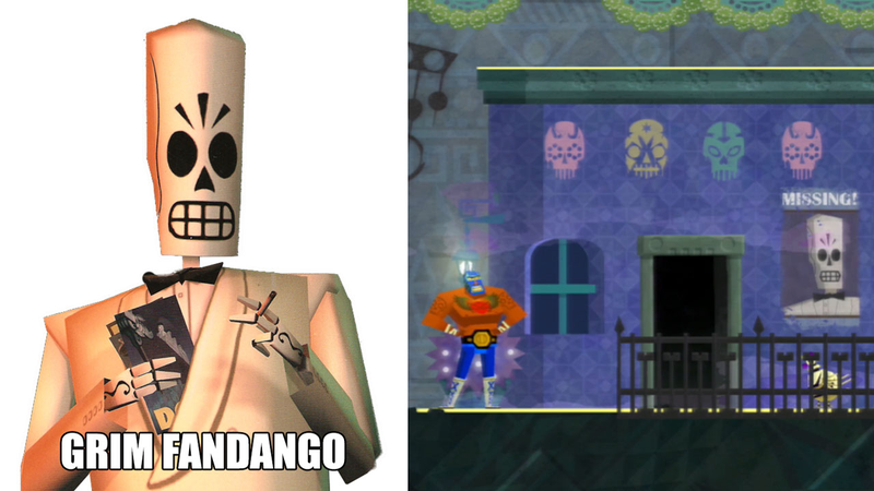 Illustration for article titled The Many Memes, References and Homages of Guacamelee!